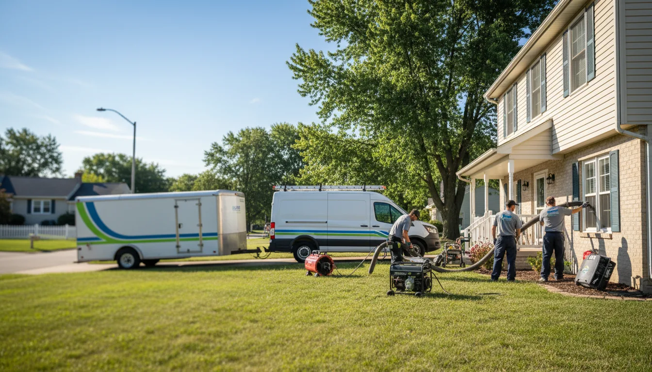 Flooded Basement Restoration And Cleanup With Repair in Lesterville, MO near me